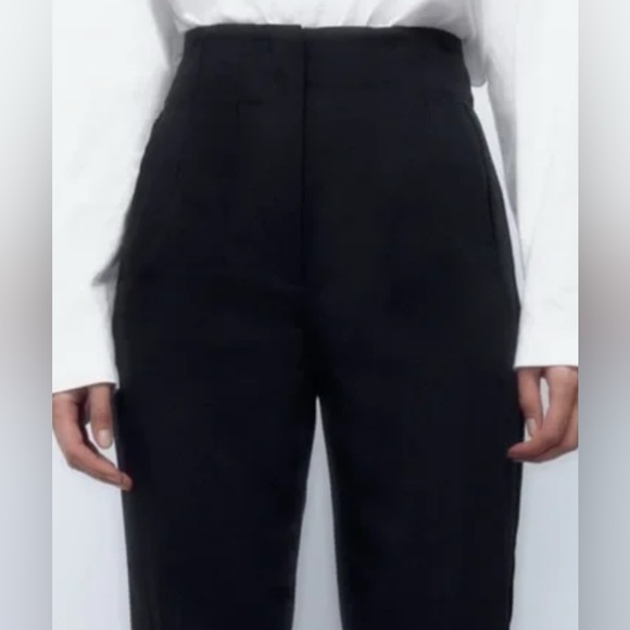 Zara Classic Black Trousers - Picture 2 of 3